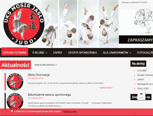Tablet Screenshot of judomosir.pl